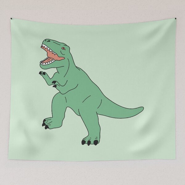 Item preview, T-Rex Dinosaur Cartoon Figure - Digital Illustration By Design by Cheyney designed and sold by designbycheyney.