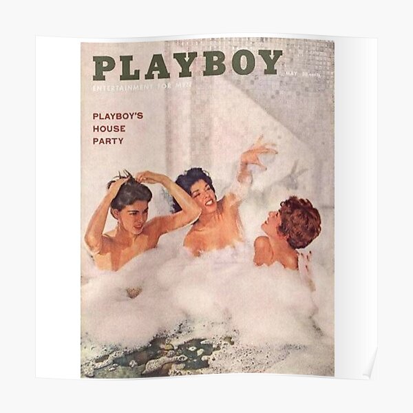 Vintage Playboy Poster