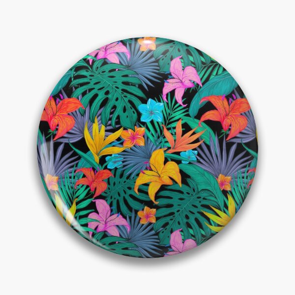 Item preview, Tropical Floral Pattern designed and sold by Amanda-Lakey.