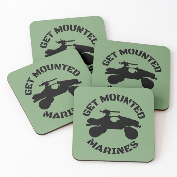 Item preview, GET MOUNTED MARINES designed and sold by WarGear.