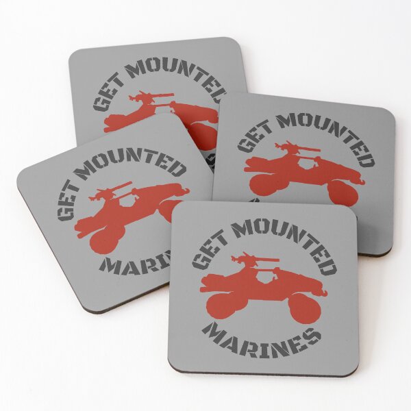 Item preview, GET MOUNTED MARINES designed and sold by WarGear.