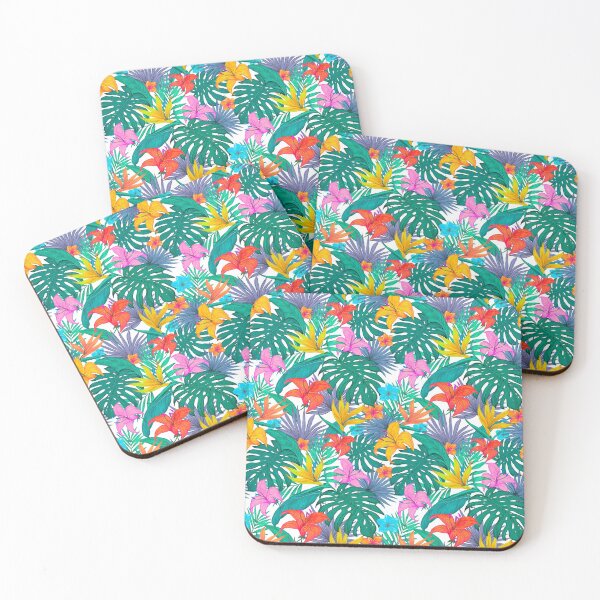Item preview, Tropical Floral Pattern designed and sold by Amanda-Lakey.