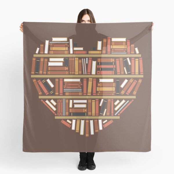 Ich Herz Bücher Tuch