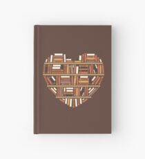 I Heart Books Hardcover Journal