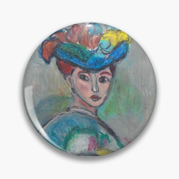 Item preview, The Woman With The Hat(After Matisse) designed and sold by RobynLee.
