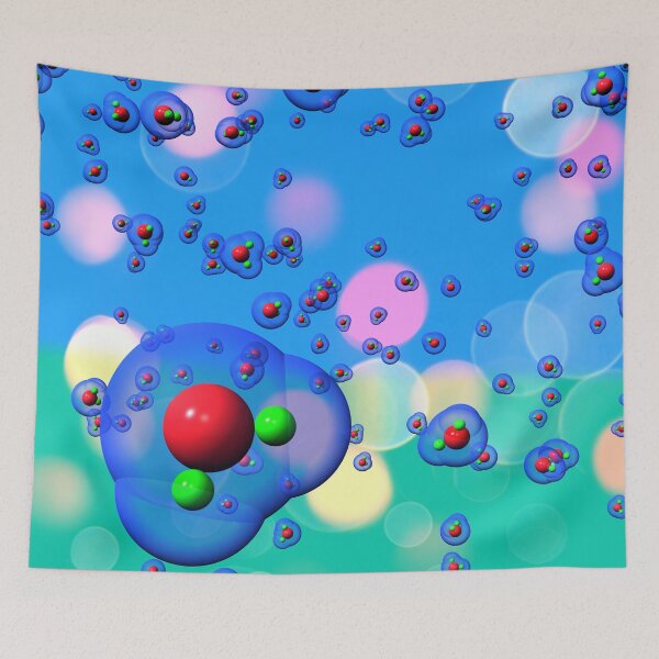 Item preview, Water Molecules Candy Sky designed and sold by Russell Kightley.