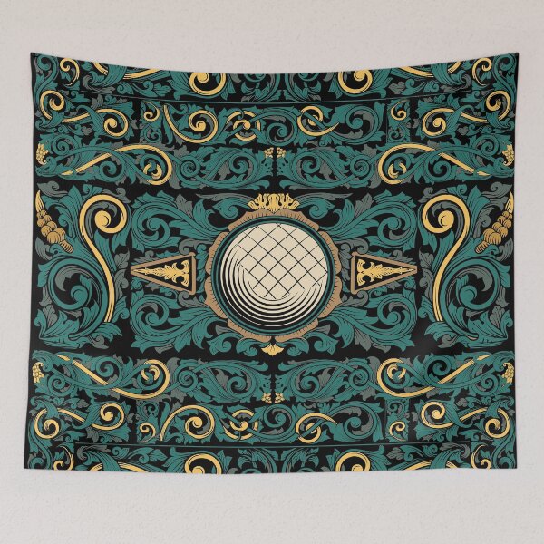 Item preview, Baroque Scrollwork Ornament designed and sold by javaneka.