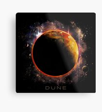 DUNE das Gewürz muss fließen Metallbild