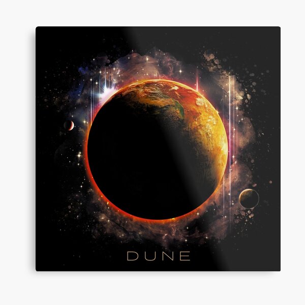 DUNE the spice must flow Metal Print