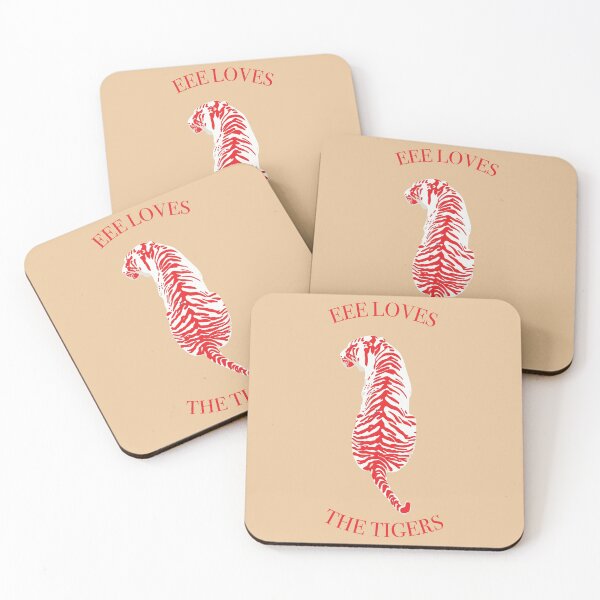 Item preview, EEE loves the tigers (rectangle format) designed and sold by Madeline McKay.