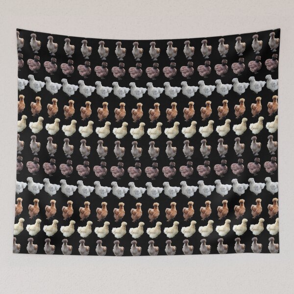 Item preview, Silkie Bantams Rows designed and sold by StandoutSilkies.
