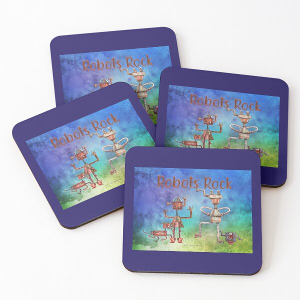 Item preview, Robots Rock designed and sold by DE Sheridan.
