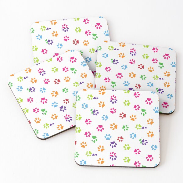 Item preview, Cute and colorful dog paws designed and sold by corner-shop.