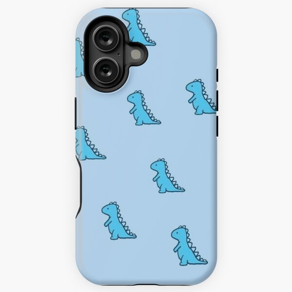 Item preview, blue,dino,aesthetic,cute,case designed and sold by minorlimits.