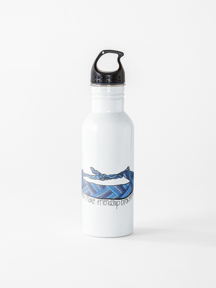 hydro flask with friendship bracelets