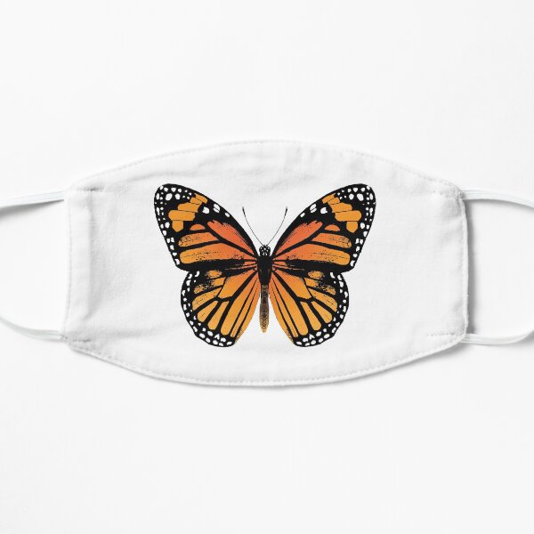Monarch Butterfly | Vintage Butterflies | Flat Mask