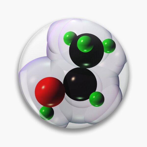 Item preview, Alcohol Molecule on White designed and sold by Russell Kightley.
