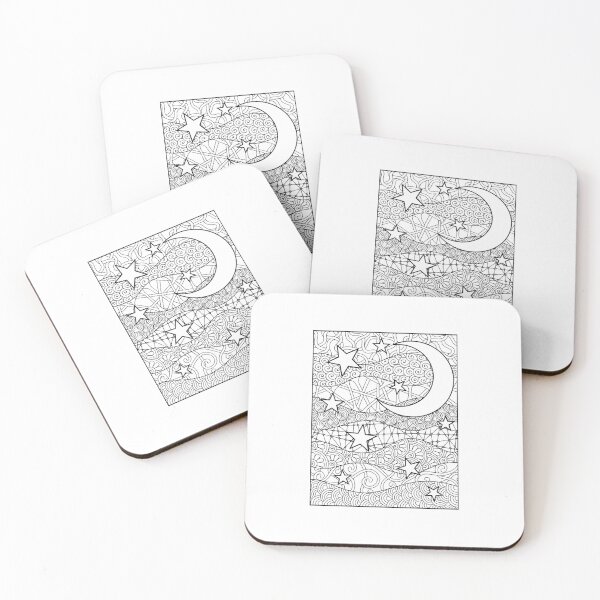 Item preview, Tangled Skies designed and sold by Tabby's Tangled Art.