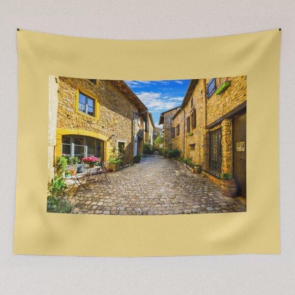 Item preview, Small road of Oingt village designed and sold by Gaël FONTAINE.
