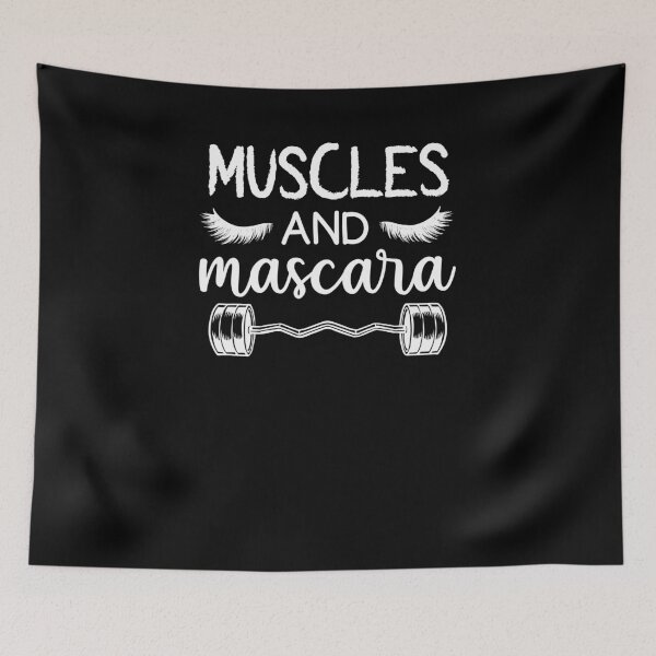 Item preview, Muscles And Mascara designed and sold by Merch By ika.