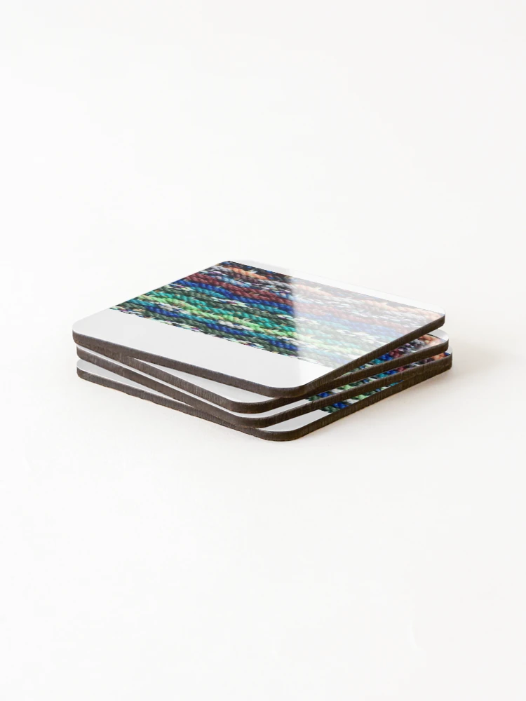 Thumbnail 4 of 5, Coasters (Set of 4), Nautical Rope designed and sold by PrintPrince.