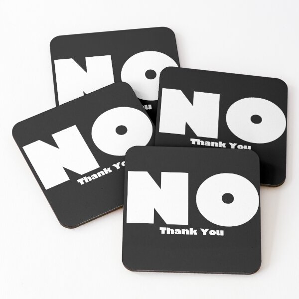 Item preview, NO (thank you) designed and sold by RKHobbs.