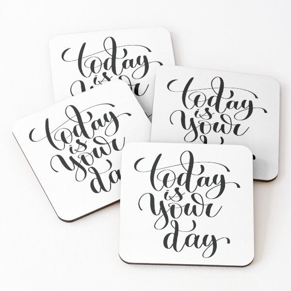 Item preview, Today Is Your Day Inspirational and Motivational Quotes designed and sold by ProjectX23.