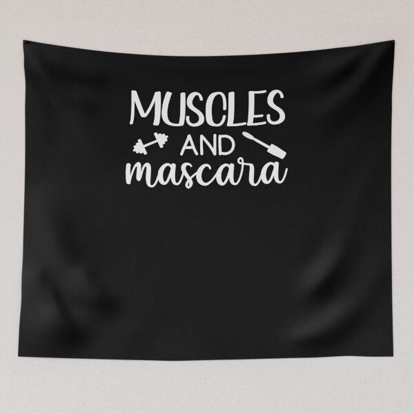 Item preview, Muscles And Mascara designed and sold by Merch By ika.