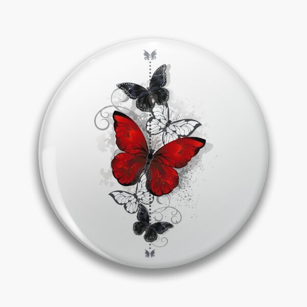 Item preview, Red and Black Butterflies designed and sold by Blackmoon9.