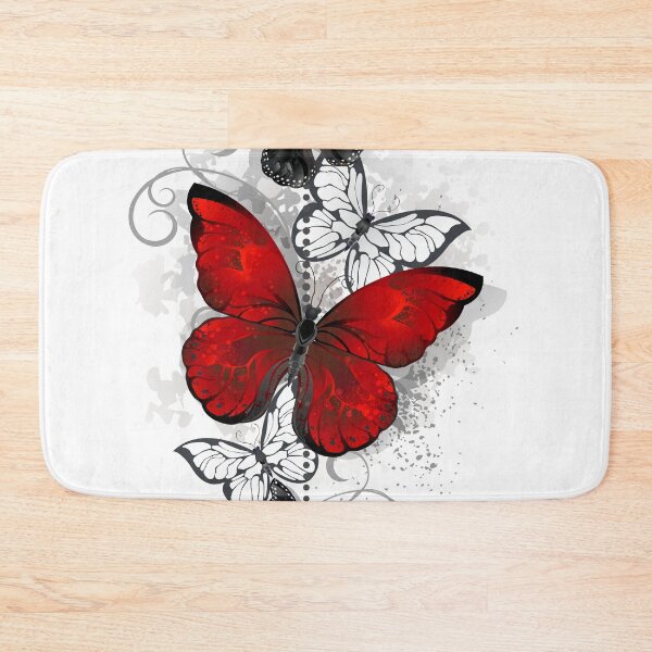 Item preview, Red and Black Butterflies designed and sold by Blackmoon9.