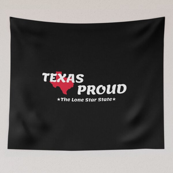 Item preview, Texas Proud State Motto The Lone Star State print designed and sold by jakehughes2015.