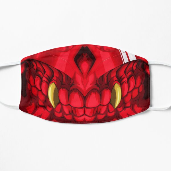 IF Skullington Mask Red Flat Mask