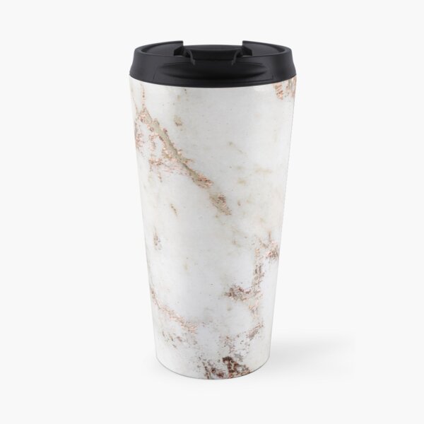 Artico marble - rose gold accents Travel Mug