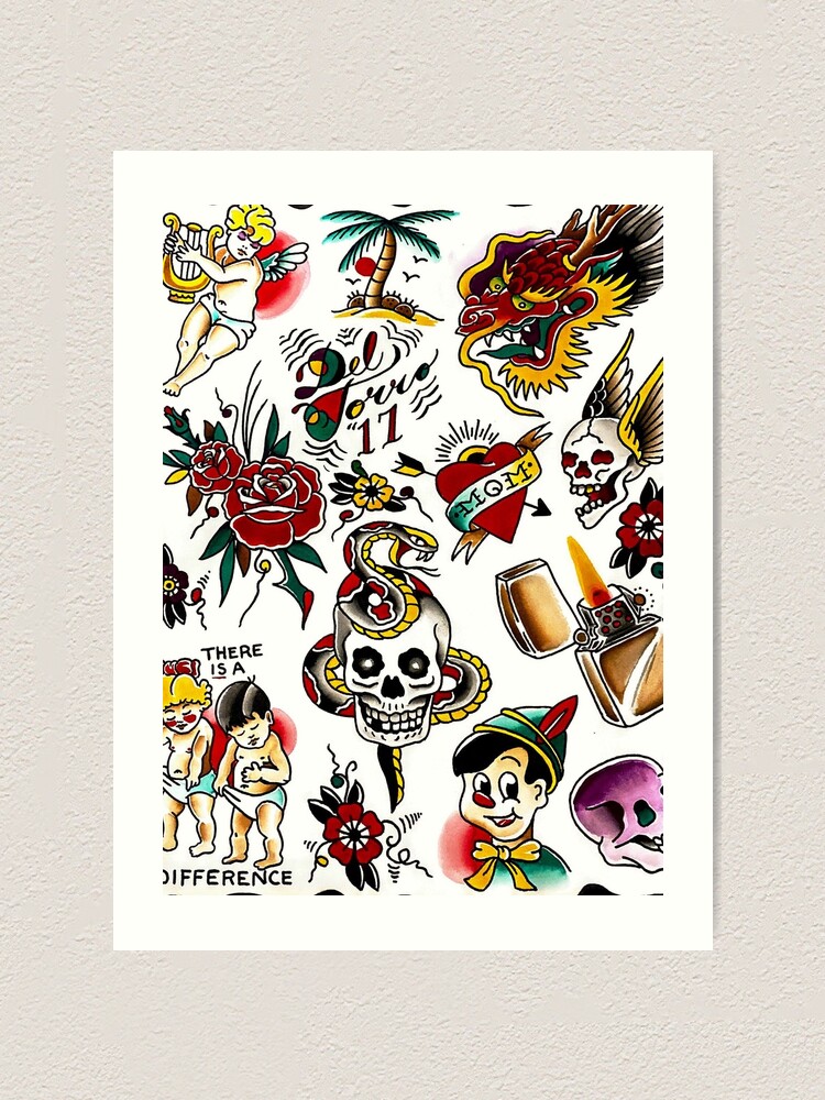 Tattoo Flash Sheet Tattoo Flash Sheet