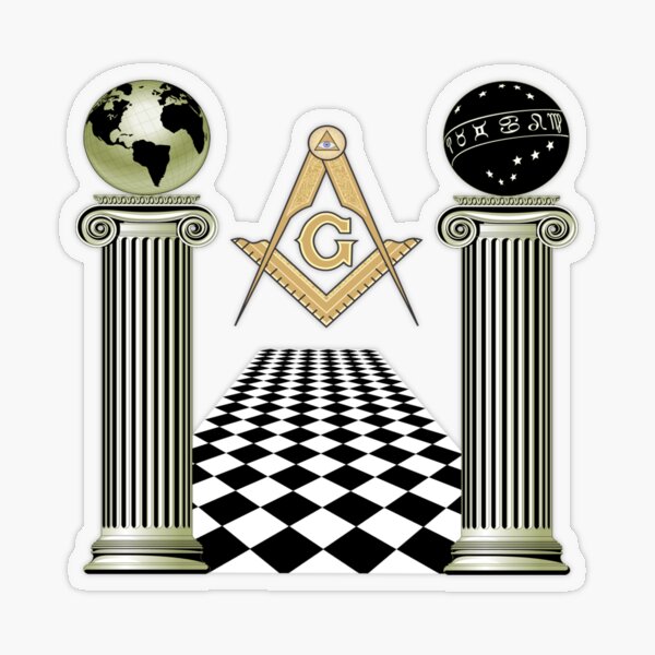 Masonic Transparent Stickers | Redbubble