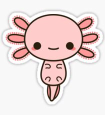 Kawaii axolotl Sticker