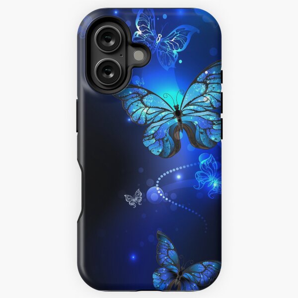 Vista previa del artículo con la obra «Mariposa Morpho en la oscuridad», diseñado y vendido por Blackmoon9.
