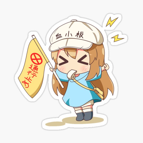 Cells At Work Platelet Chibi Sticker