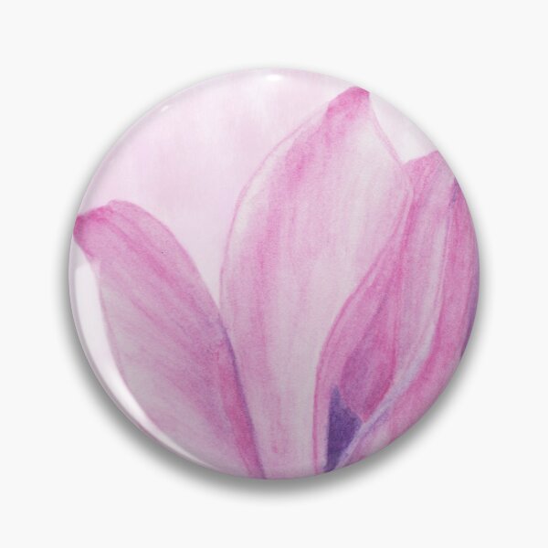 Item preview, Pink Cyclamen Watercolour Flower designed and sold by SquibbleDesign.