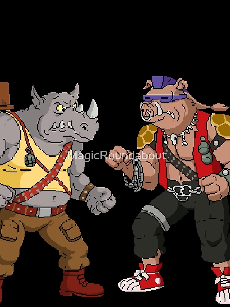 bebop and rocksteady shirt