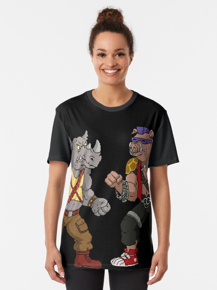 bebop and rocksteady t shirt