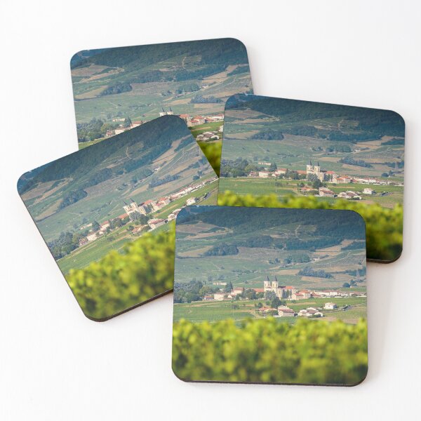 Item preview, Vineyards landscape and village of Regnie Durette designed and sold by Gaël FONTAINE.