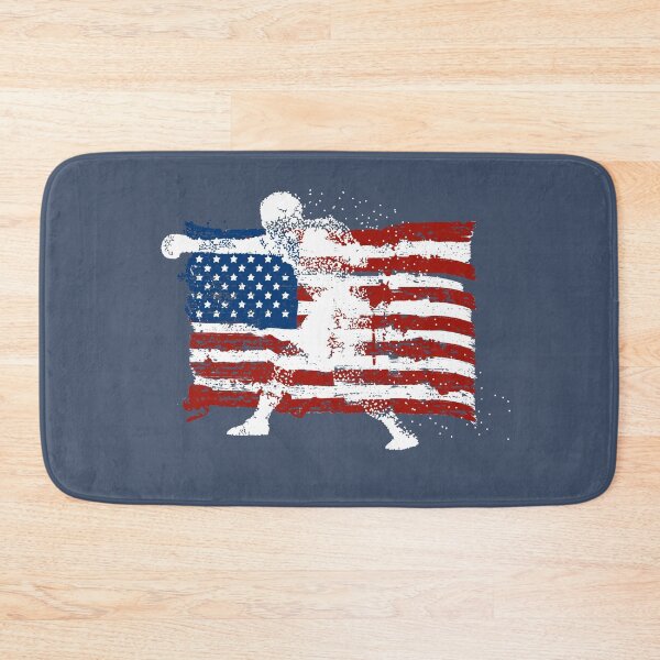 Item preview, Boxer striking American Flag Boxing Distressed Style Retro  designed and sold by alenaz.
