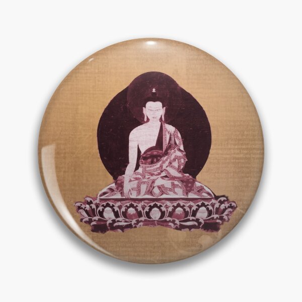 Item preview, Grunge Vintage Shakyamuni Buddha  designed and sold by Bluepress.