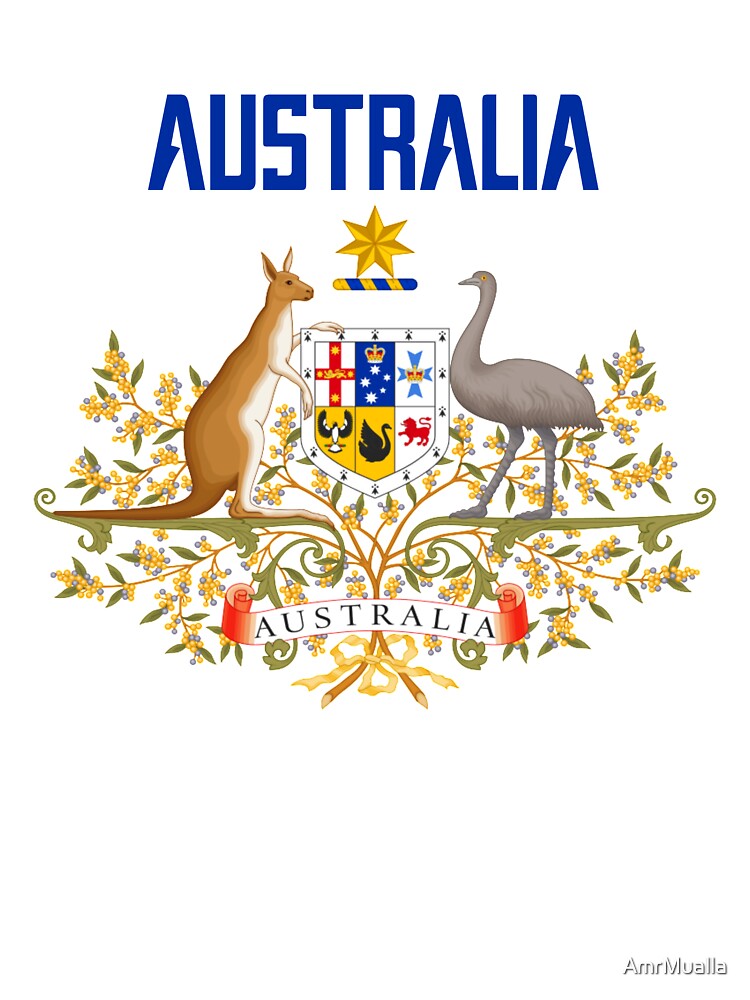 Thumbnail 2 of 2, Kids T-Shirt, Australia designed and sold by AmrMualla.