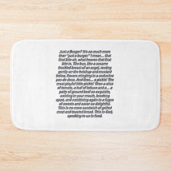 Item preview, how I met your mother burger designed and sold by naamathellama.