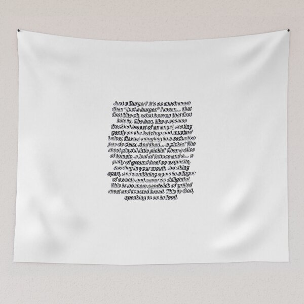Item preview, how I met your mother burger designed and sold by naamathellama.