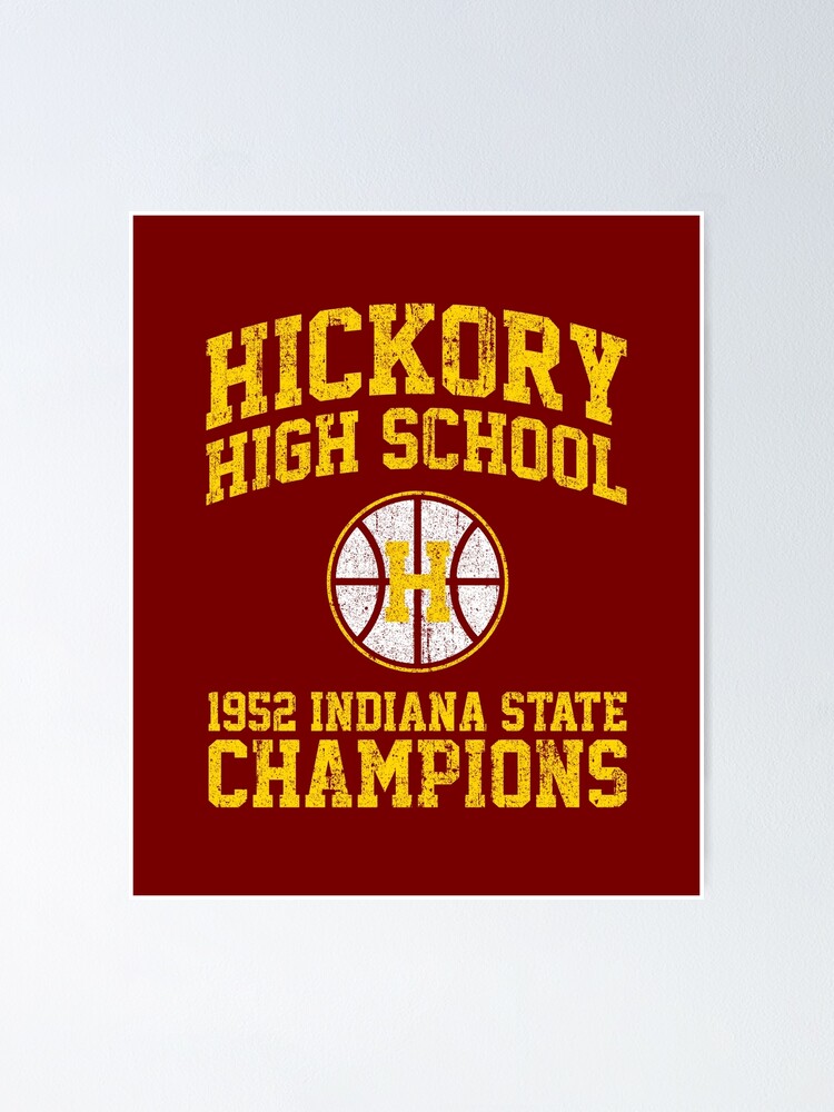 "Hickory High School 1952 State Basketball Champions" Poster by