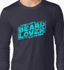 Scruffy Looking Beard Lover Long Sleeve T-Shirt