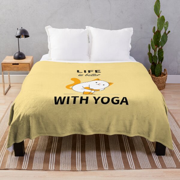 Item preview, Life is better with yoga cat chair twist pose designed and sold by javes93.
